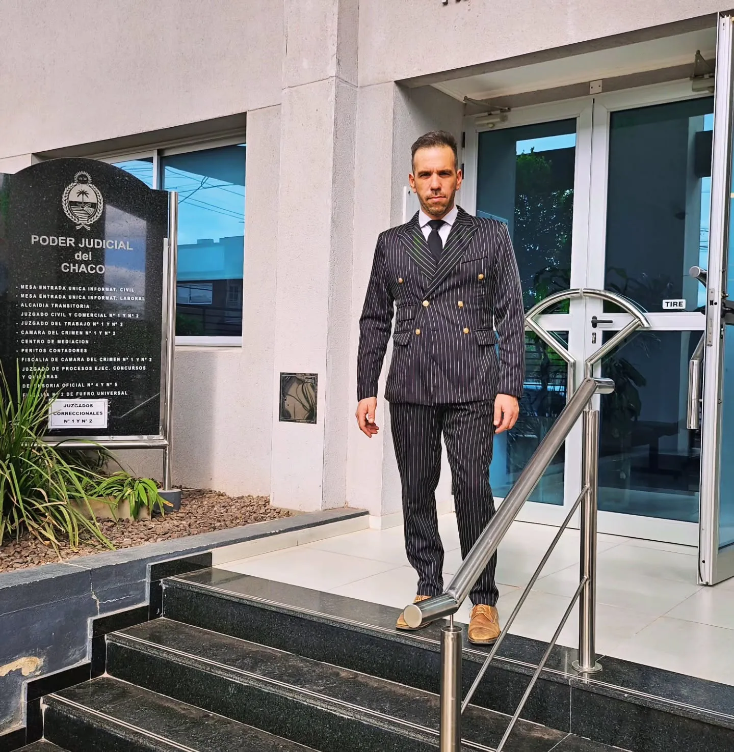 Dr. Pablo Damián Reyes, abogado, frente al Poder Judicial del Chaco